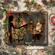 The Photographer's Album No 4 Nostalgic Christmas by A Whimsical Adventure at Oscraps | Page Design by Géraldine