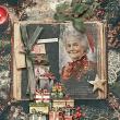 The Photographer's Album No 4 Nostalgic Christmas by A Whimsical Adventure at Oscraps | Page Design by Sylvia