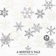 A Winter's Tale by A Whimsical Adventure at Oscraps | Snowflakes