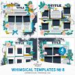 Whimsical Templates No 8 by A Whimsical Adventure at Oscraps