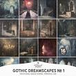 Gothic Dreamscapes No 1 Nocturnal Grace Scenes by A Whimsical Adventure at Oscraps