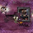 Whimsical Places No 1 The Witching Hour by A Whimsical Adventure | Oscraps: Page Design by Carina