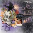 Whimsical Places No 1 The Witching Hour by A Whimsical Adventure | Oscraps: Page Design by Marie