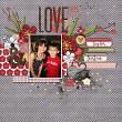 Digital Scrapbooking Layout by Triciae using Ume Plum by ninigoesdigi at Oscraps