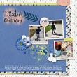 Digital Scrapbooking Layout by Doralisa using Find The Extra In The Ordinary by ninigoesdigi at Oscraps