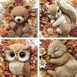 Woodland Fall Babies by A Whimsical Adventure at Oscraps | A Closer Look