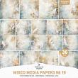 Mixed Media Papers No 19 Feathered Bliss by A Whimsical Adventure at Oscraps