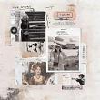 Digital scrapbook layout by Lynn Grieveson using 'Journal It' templates