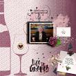 Digital Scrapbooking Layout by Krista using Wine Not Brushes by ninigoesdigi at Oscraps