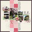 Digital Scrapbooking Layout by Shannon using Sakura Stitches by ninigoesdigi at Oscraps