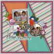 Digital Scrapbooking Layout by Judith using Totally Booked Flairs by ninigoesdigi at Oscraps