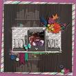 Digital Scrapbooking Layout by Aud using Totally Booked Kit by ninigoesdigi at Oscraps