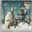 Winter Whimsy Digital Art Mini Kit by Lynne Anzelc