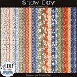 Snow Day Digital Scrapbook Extra Papers Preview by ADB Designs