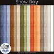 Snow Day Digital Scrapbook Solid Papers Preview by ADB Designs