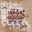 Deck the Halls {Mini Kit} by Mixed Media By Erin example art by MArgje