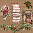 Deck the Halls {Mini Kit} by Mixed Media By Erin example art by Pachimac