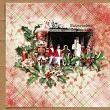 Deck the Halls {Mini Kit} by Mixed Media By Erin example art by Twinsmomflor