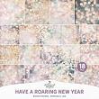 Have A Roaring New Year by A Whimsical Adventure at Oscraps | Bokeh Papers