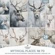 Mythical Places No 7 The Snow Queen's Realm by A Whimsical Adventure at Oscraps | Reindeer