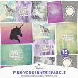 Find Your Inner Sparkle by A Whimsical Adventure at Oscraps | Printable Journal Cards