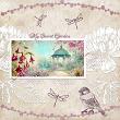 Secret Garden {Collection Bundle} by Mixed Media by Erin example art by Betty Jo