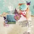 Digital scrapbook layout by AJM using "Still Dreaming" collection