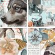 Wolf Moon by A Whimsical Adventure at Oscraps | Mixed Media Elements : A Closer Look