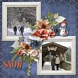 Snow Day by ADB Designs Digital Art Layout by Maureen