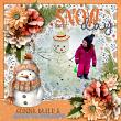 Snow Day by ADB Designs Digital Art Layout by Pia