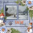 Snow Day by ADB Designs Digital Art Layout by Poki