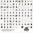 Animal Talk Digital Art Kit Elements by Art Addicts