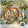 Acorn Woods Digital  Art Kit by Art Addicts