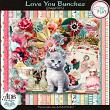 Love You Bunches Page Kit by ADB Designs