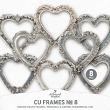 CU Frames No 8 Ornate Heart Frames by A Whimsical Adventure at Oscraps.