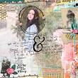 layout by Caro with Read all about it and Dear Diary products