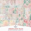 Urban Love Tales by A Whimsical Adventure at Oscraps | Weathered Damask Papers