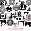 Urban Love Tales by A Whimsical Adventure at Oscraps | Rubber Stamps