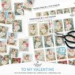 Postage Stamps No 2 'To My Valentine' by A Whimsical Adventure at Oscraps