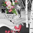 Digital Scrapbooking Layout by Rae with Memorable Moments February Kit by ninigoesdigi at Oscraps