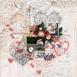 Mixed Media Papers No 36 Lace And Ephemera Collage by A Whimsical Adventure at Oscraps | Creative Team Pagek