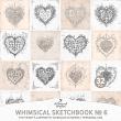 Whimsical Sketchbook No 6 The Heart's Labyrinth by A Whimsical Adventure at Oscraps