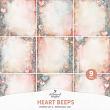 Heart Beeps by A Whimsical Adventure at Oscraps | Papers Set 2