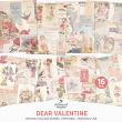 Dear Valentine by A Whimsical Adventure at Oscraps | Printable Papers