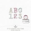 It's Always Tea Time by A Whimsical Adventure and Joyce Paul at Oscraps | Alphabets