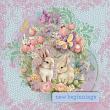 Whimsical Easter by ADB Designs Digital Art Layout by Pia