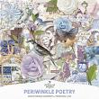 Periwinkle Poetry by A Whimsical Adventure at Oscraps | Mixed Media Elements