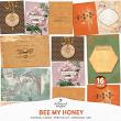 Bee My Honey by A Whimsical Adventure at Oscraps | Printable Journal Cards