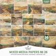 Mixed Media Papers No 26 Diffused Moorland Views by A Whimsical Adventure at Oscraps