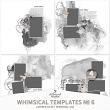 Whimsical Templates No 6 by A Whimsical Adventure at Oscraps